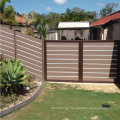 UV Stable Anti-Aging Mildew Resistant 1.8X1.8m Personal or Commercial Wood Plastic Composite WPC Fence